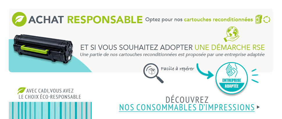 Consommables d'impressions