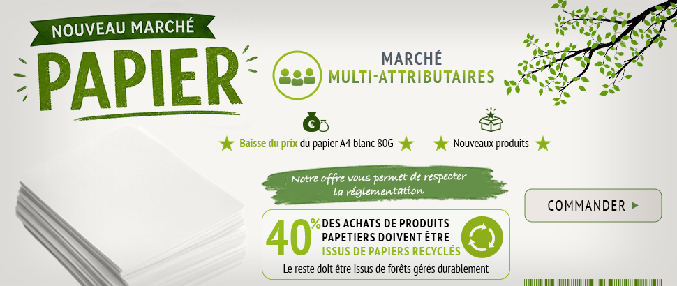 Nouveau marché papiers