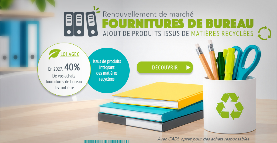 Votre marché de fournitures de bureau a été renouvelé !