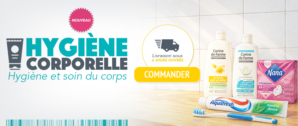 Nouveau marché d'hygiène corporelle