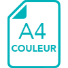 Format A4 Couleur