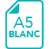 Format A5 Blanc