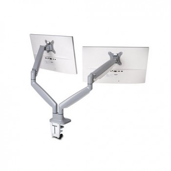 Bras articulé pour double écran 13-32"