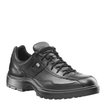 Chaussures d'intervention basses cuir zip