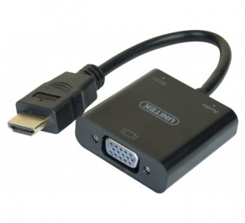 Unitek Convertisseur hdmi vers vga+audio -15CM