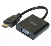 Unitek Convertisseur hdmi vers vga+audio -15CM