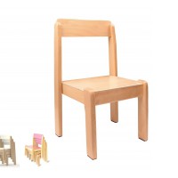 Chaise en bois - Hauteur environ 18 cm