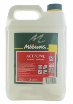 Diluant acetone incolore 5L