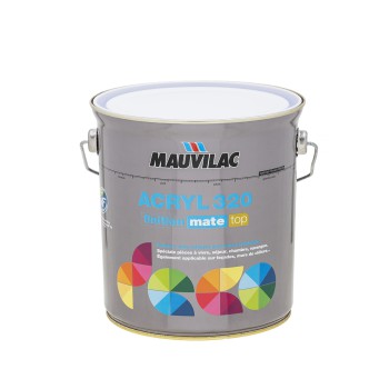 PeintureAcryl 320 mat noir 2,5lt