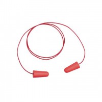 Bouchons oreilles rouges SNR 36dB avec cordelette Evolution