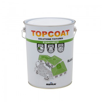 Peinture étanche imperméable pour toiture Topcoat 5kg