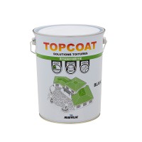 Peinture étanche imperméable pour toiture Topcoat 5kg