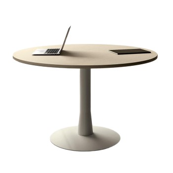 Table de réunion ronde Delta D120 cm