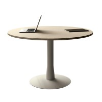 Table de réunion ronde Delta D120 cm