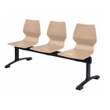 Poutre Fusio coque bois - 3 places