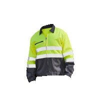 VESTE HAUTE VISIBILITE
Veste haute visibilité, fermeture à glissière, bandes rétroréfléchissantes (2 ceintures, 2 manches)
Toute