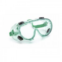 Lunette masque chimilux anti-buée vert translucide 4 aerations
