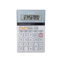 Calculatrice de poche - alimentation solaire/pile - 12 chiffres - conversion monétaire