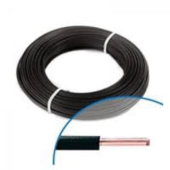 Cable rigide HO7VU 2.5 noir