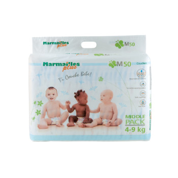 Change complets écologiques jetables enfant MARMAILLES PLUS 4/9 kg