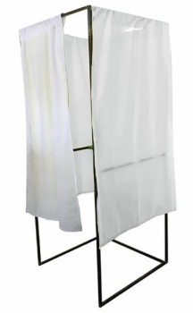Isoloir de vote standard