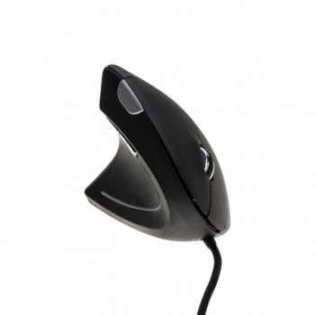 Souris ergonomique verticale gaucher v150-ug usb noire