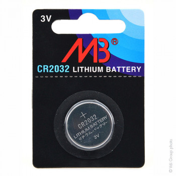 Pile bouton lithium CR2032