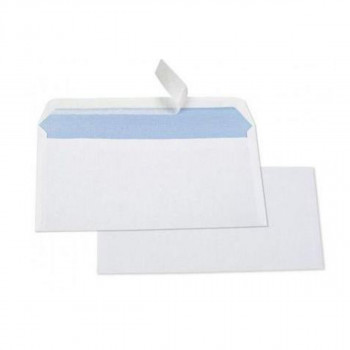 Boîte de 500 enveloppes blanches 90x140 siligom