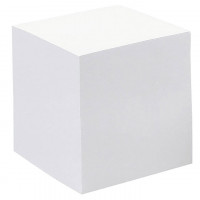 Bloc cube blanc 9x9x9