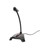 Microphone filaire - usb noir - 1.40m