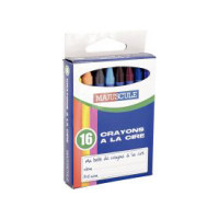 Boite 16 crayons cire