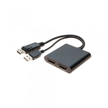 Hub multistreamtransport displayport 1.2 - 2 ports