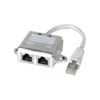Doubleur de port rj45 blinde
