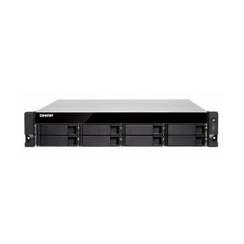 NAS QNAP Rack (2U) TS-877XU-RP-3600-8G avec rails