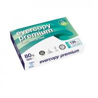 Papier A4 Blanc 80g 100% recyclé evercopy premium - FSC