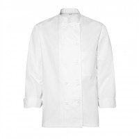 Veste de cuisine mixte a manches longues