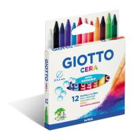 Etui de 12 crayons cire giotto cera pm