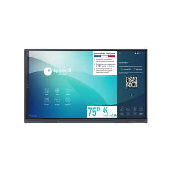 Ecran interactif tactile Android SpeechiTouch - SUPER GLASS+ S - 75 pouces