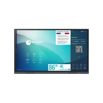 Ecran interactif tactile Android SpeechiTouch - SUPER GLASS+ S - 86 pouces
