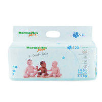 Changes complets écologiques jetables enfant 3/5 kg - Marmaille +