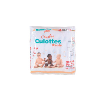 Changes complets écologiques jetables enfant forme culotte 14/25 kg