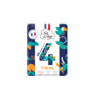Changes complets écologiques jetables enfant 7/18 kg - Nid d'ange