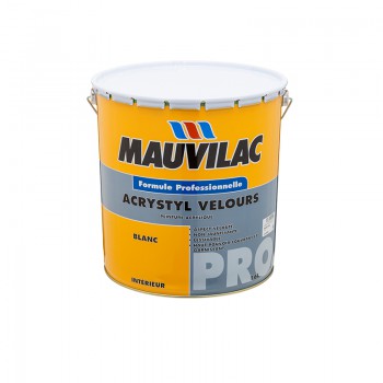 Peinture Acrystyl velours ton medium 10LT eco