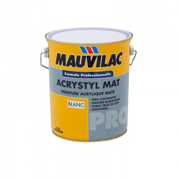 Peinture acrylique Acrystyl mat ton vif 2.5LT