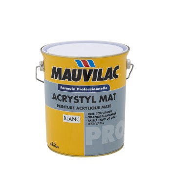 Peinture acrylique mateAcrystyl mat ton vif 10lt