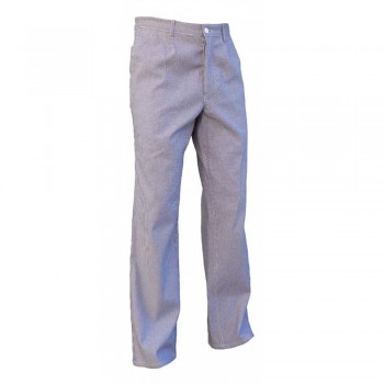 Pantalon pied de poule mixte