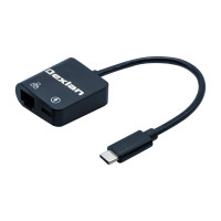 Adaptateur Ethernet Gigabit USB-C mâle vers RJ45 femelle,
