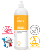 Liquide vaisselle de plonge manuelle Nat'Wash - 750ml