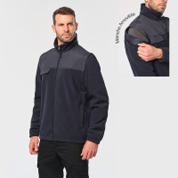 VESTE POLAIRE MANCHES AMOVIBLES