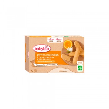 Boudoirs Babybio dés 8 mois - 12 paquets 120g